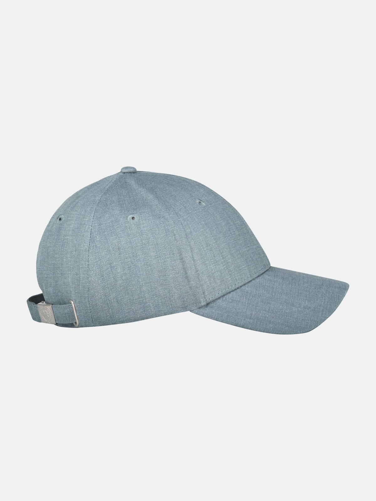Basecap in Fischgrätstruktur, unifarben - 