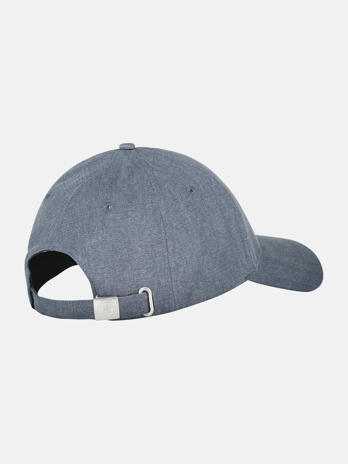 Basecap in Fischgrätstruktur, unifarben - 