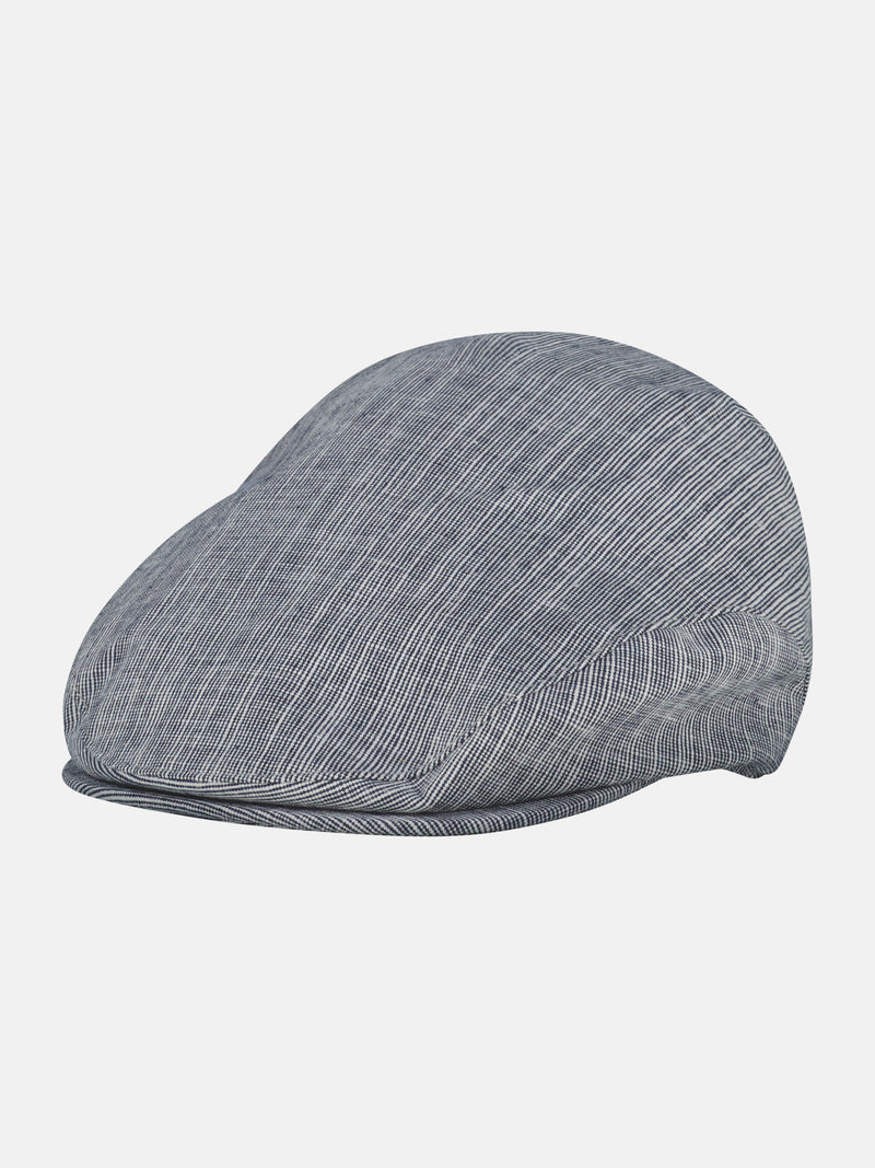 GATSBY Schirmmütze, gestreift mit Logo-Print - Mütze