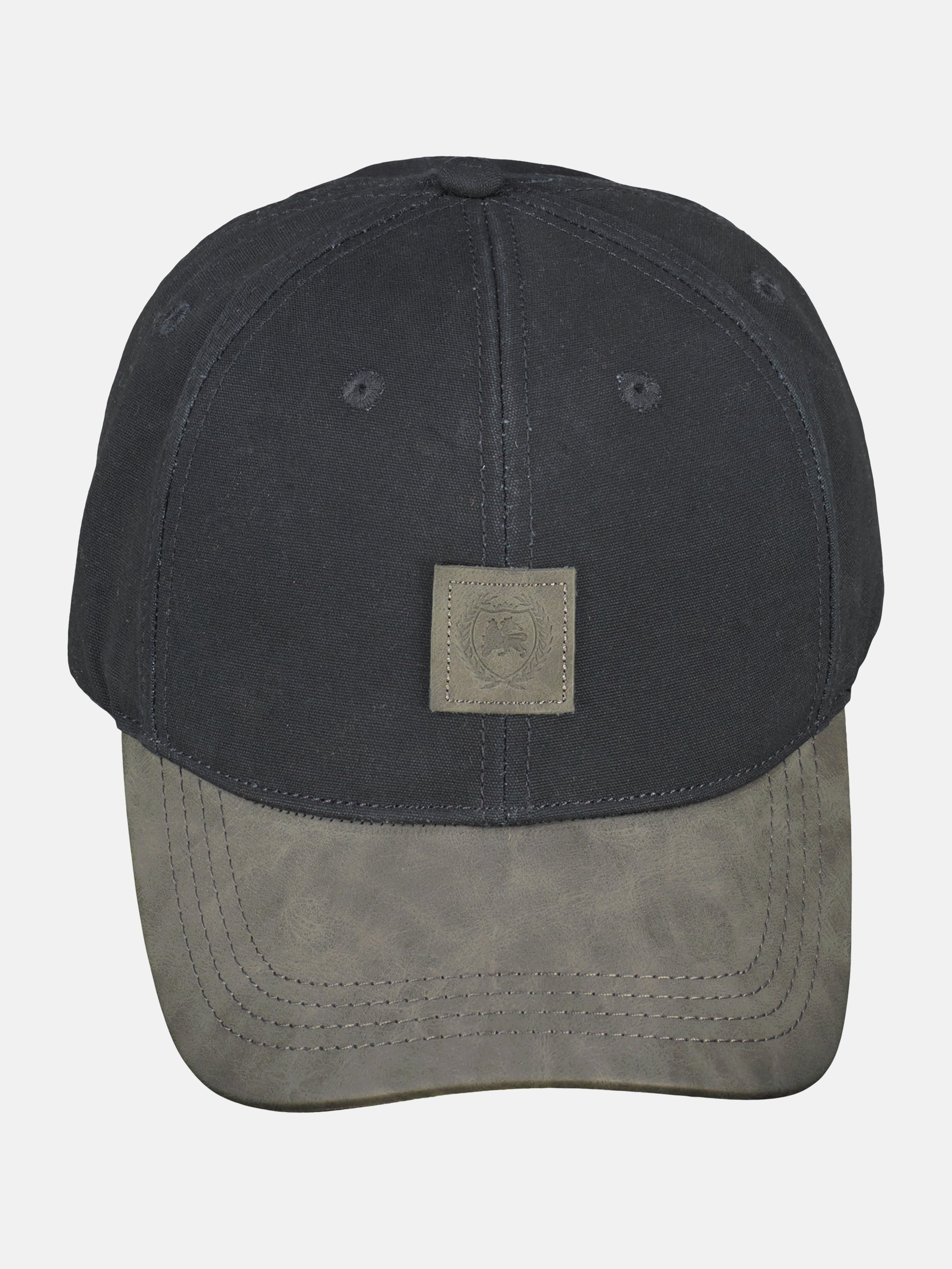 Two-tone cotton baseball cap