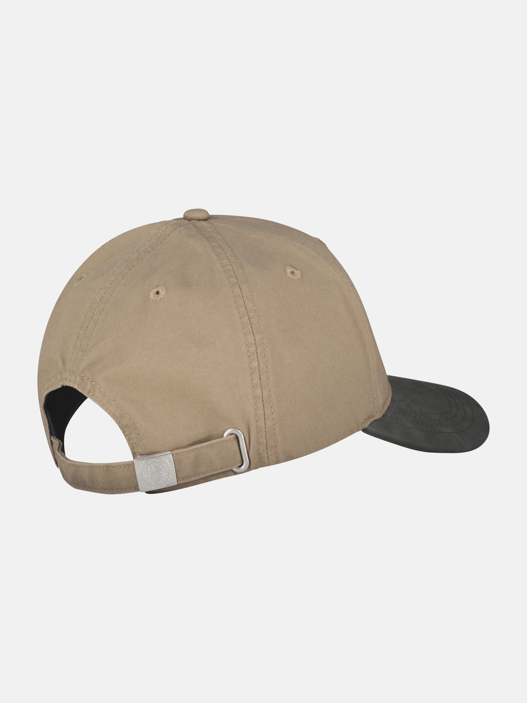 Two-tone cotton baseball cap