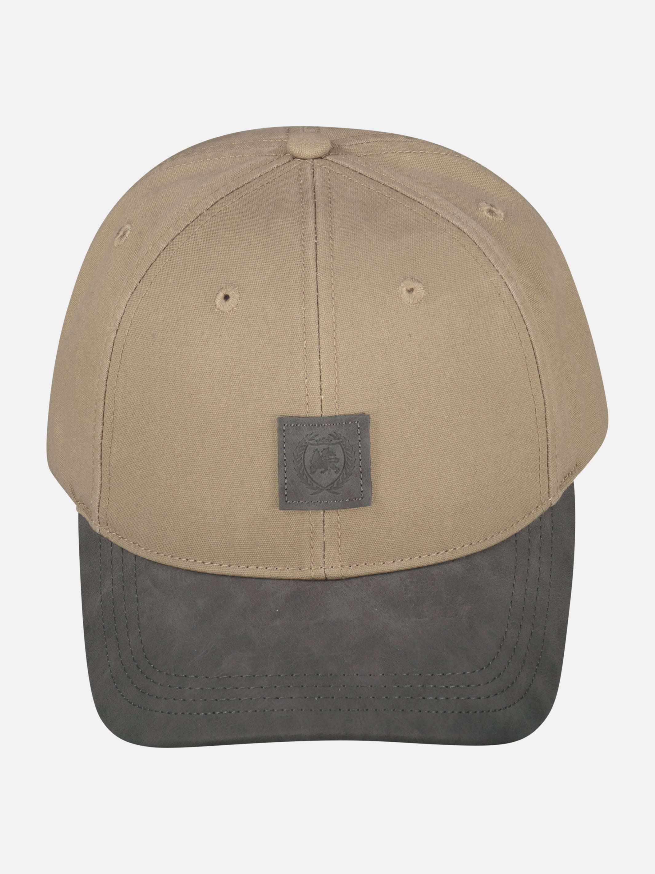 Two-tone cotton baseball cap