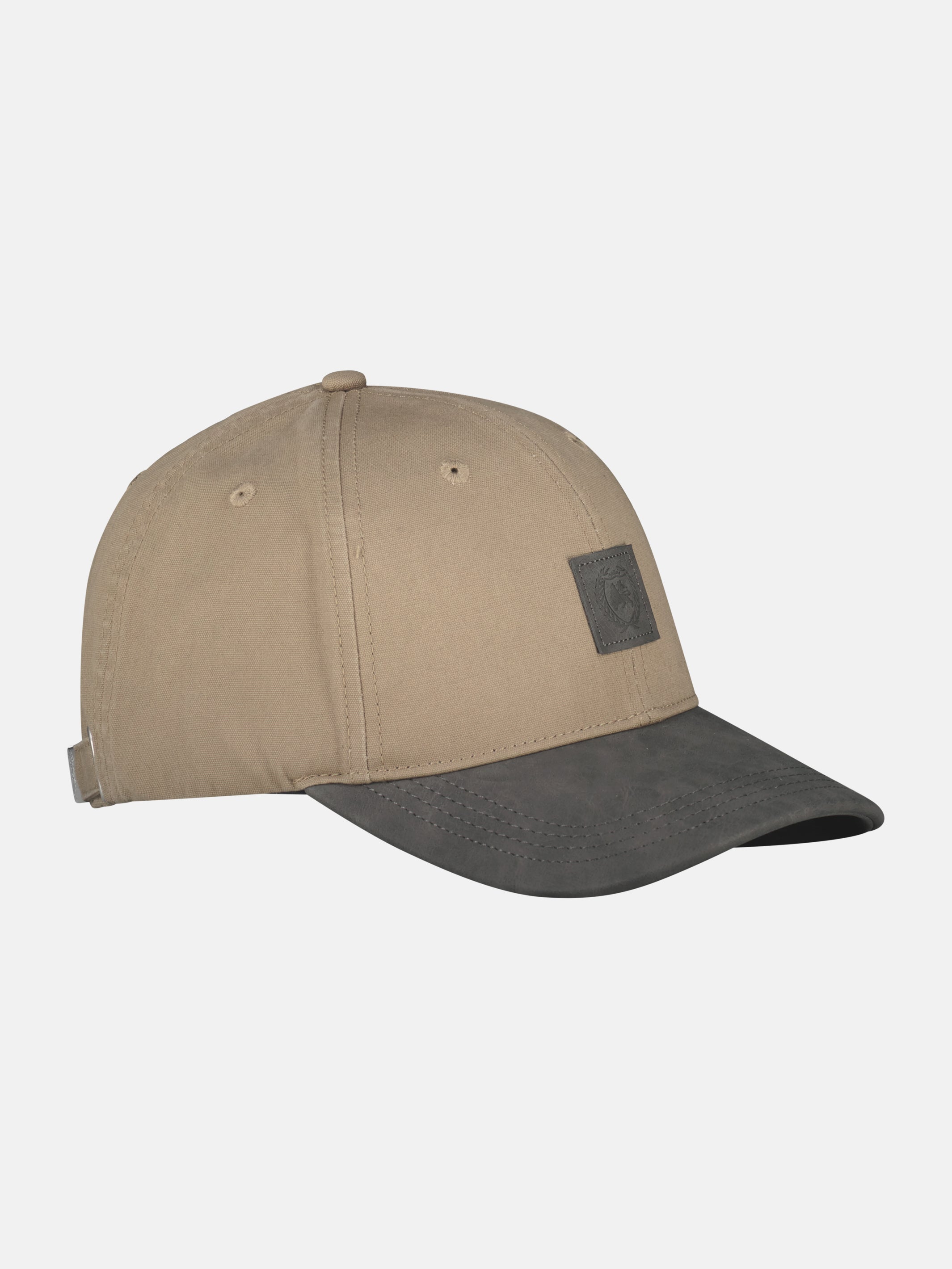 Two-tone cotton baseball cap