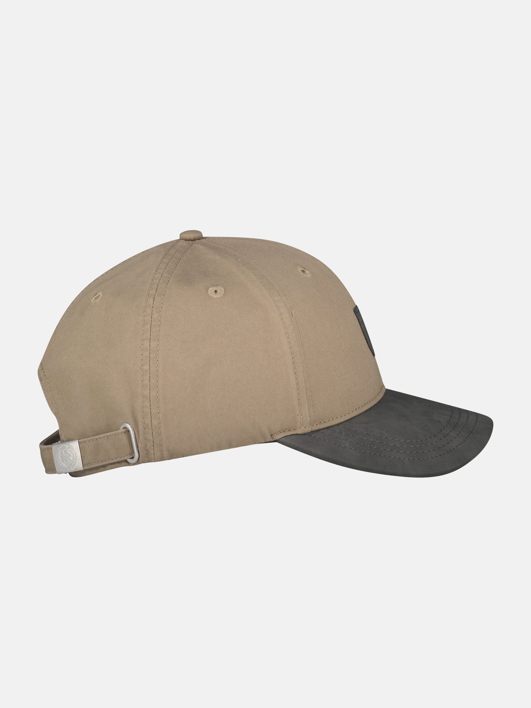 Two-tone cotton baseball cap