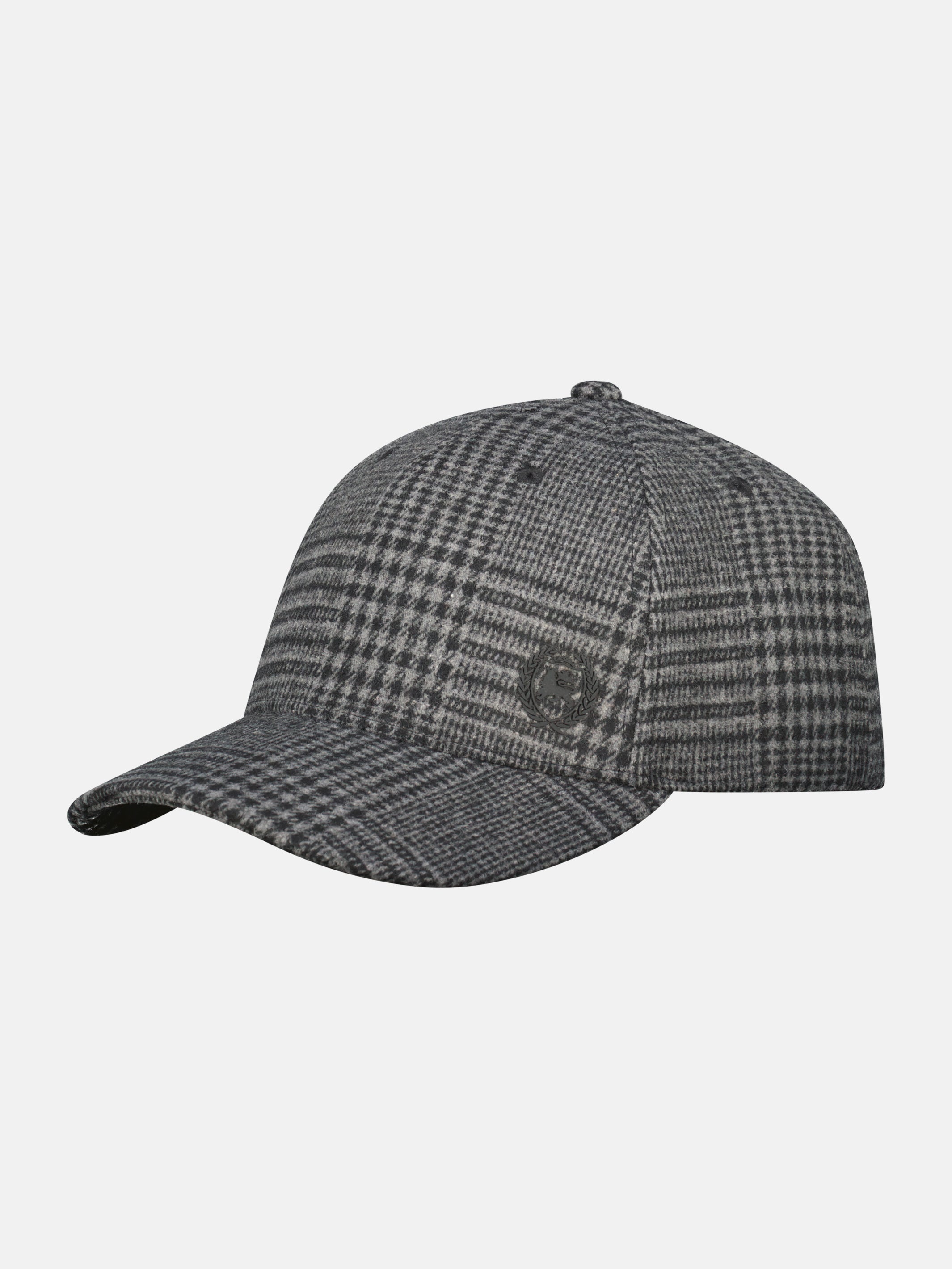 Stylish baseball cap with a classic plaid look