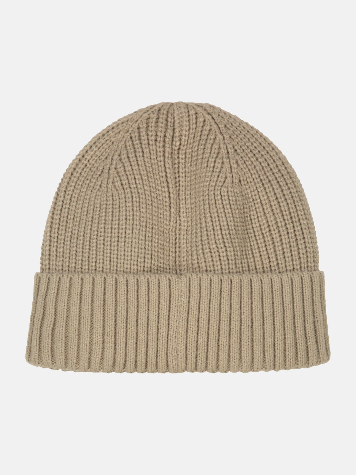 Soft and flexible knitted hat, plain-colored