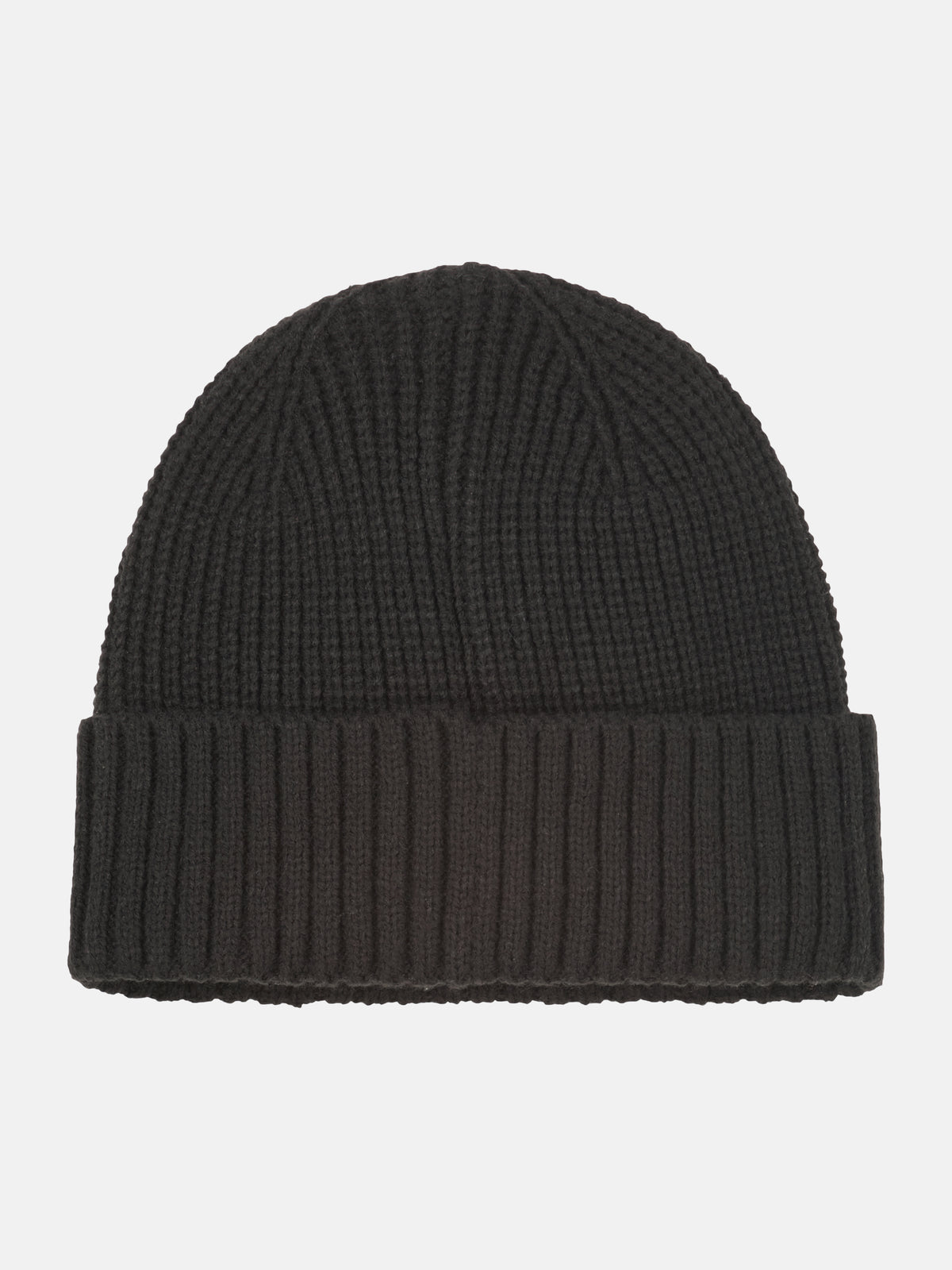 Soft and flexible knitted hat, plain-colored