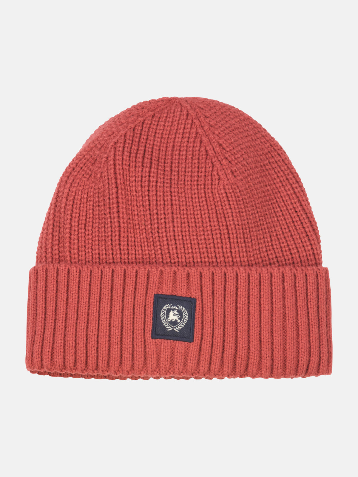 Soft and flexible knitted hat, plain-colored