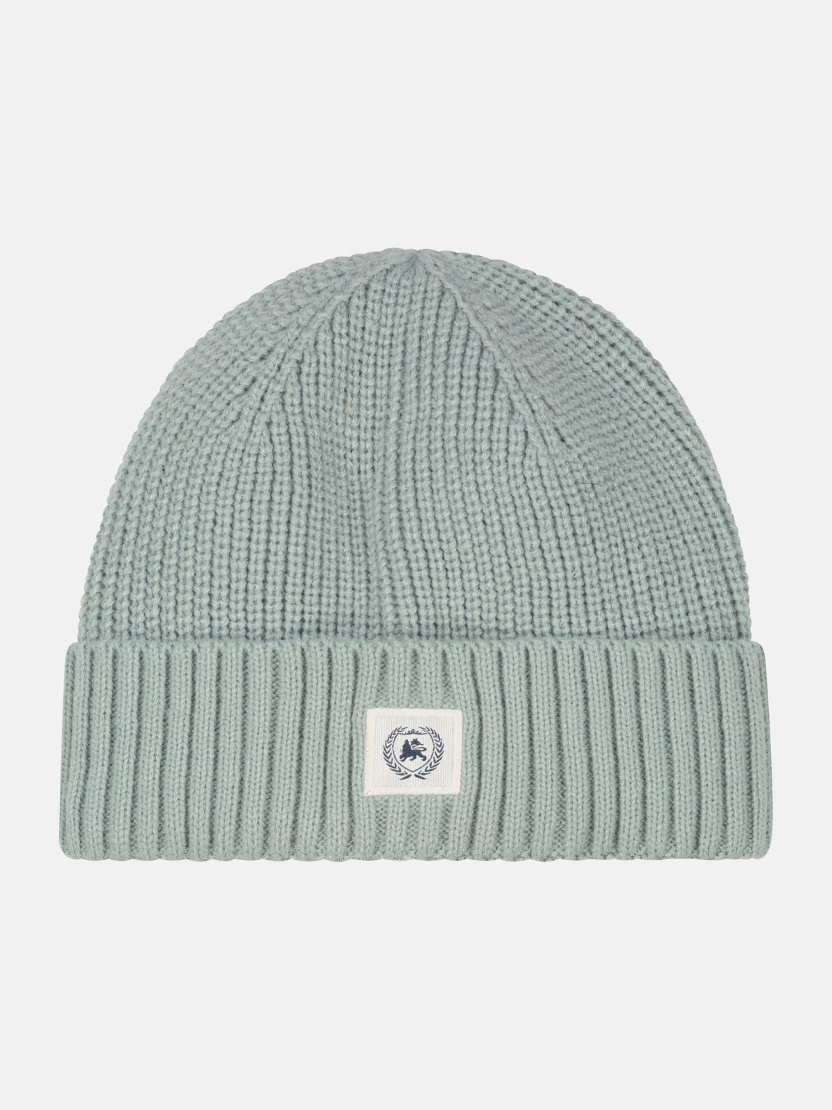 Soft and flexible knitted hat, plain-colored