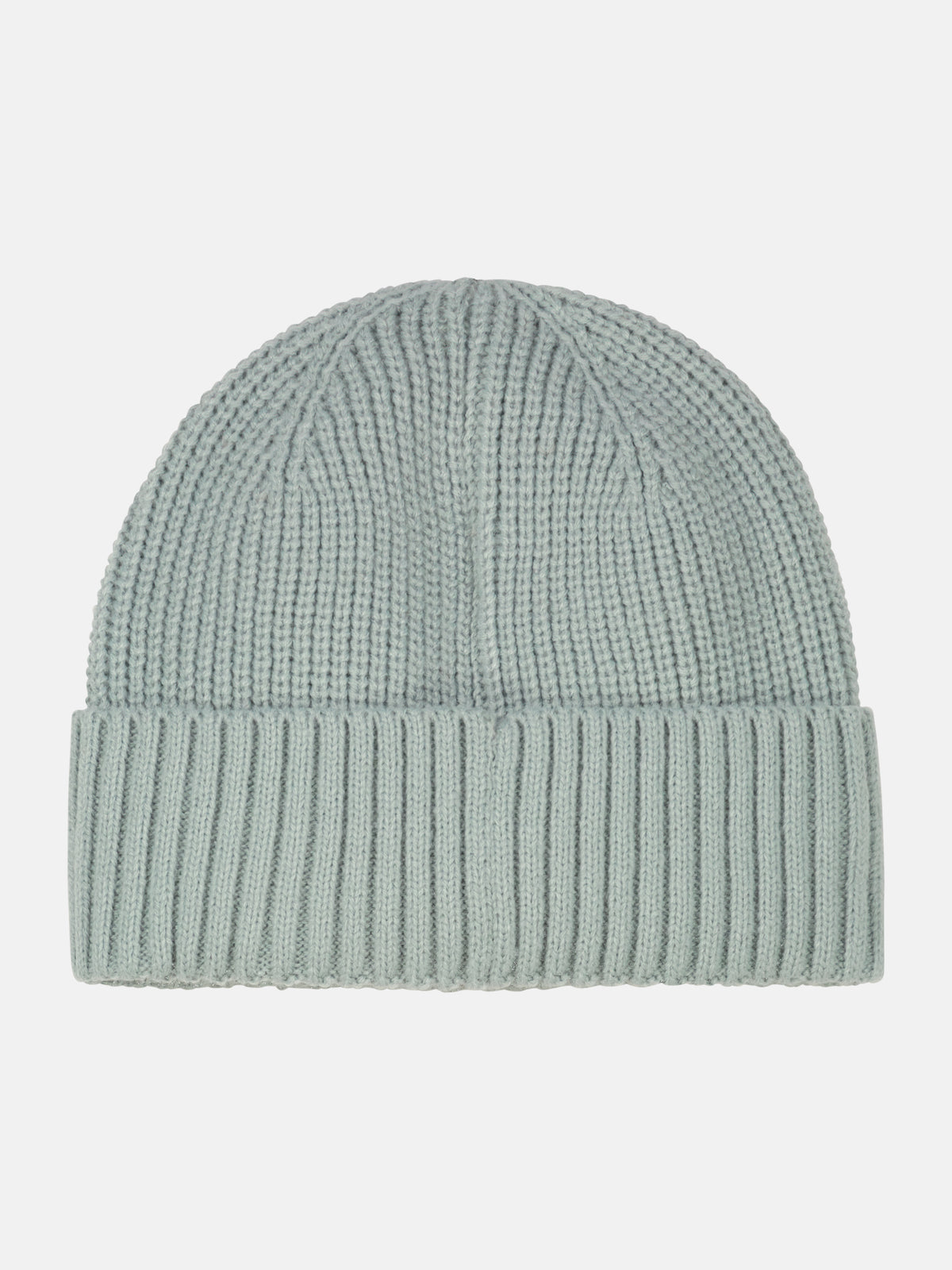 Soft and flexible knitted hat, plain-colored
