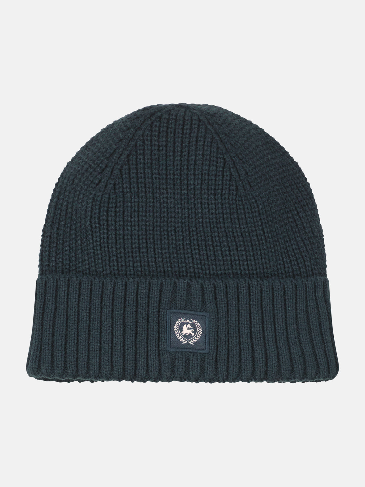 Soft and flexible knitted hat, plain-colored