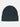 Soft and flexible knitted hat, plain-colored