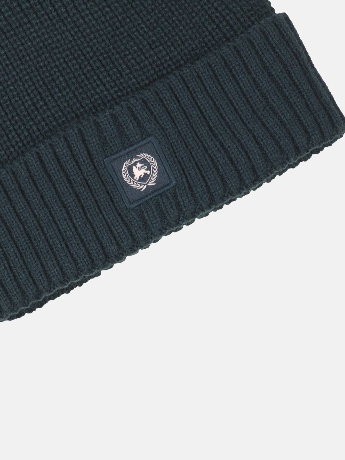 Soft and flexible knitted hat, plain-colored