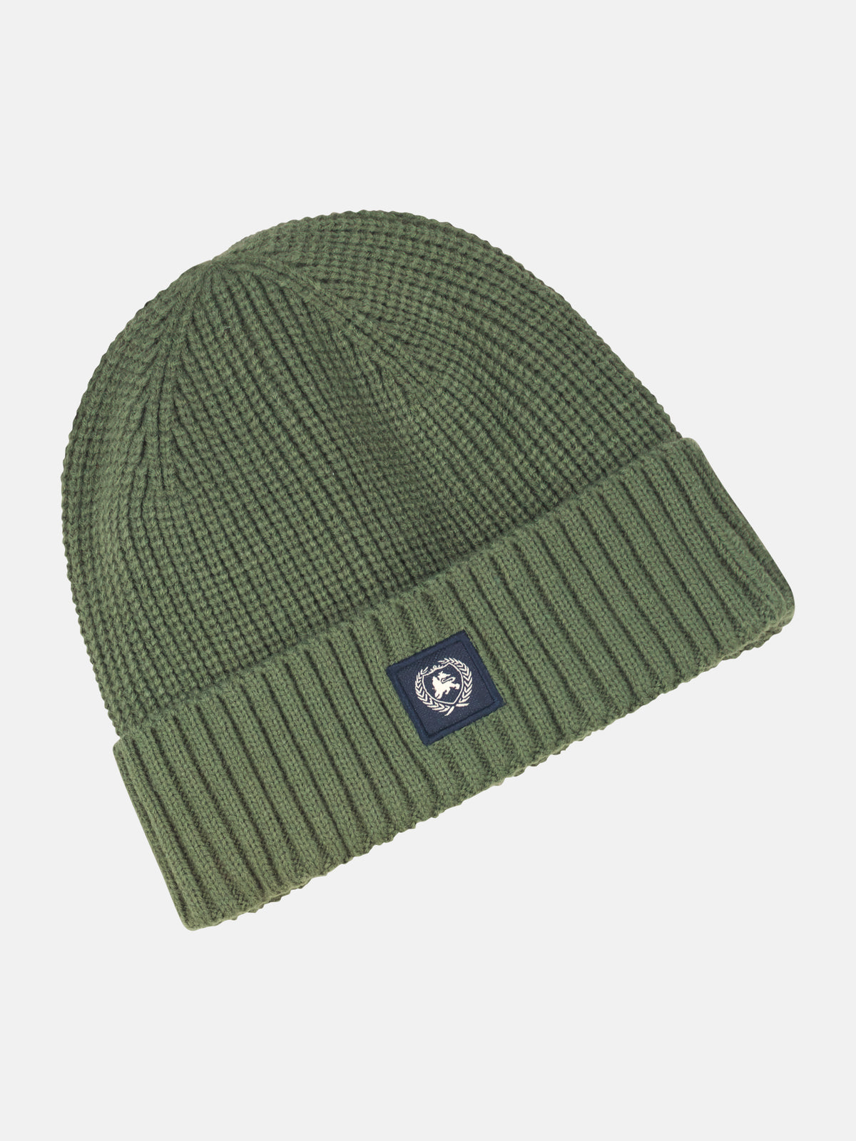 Soft and flexible knitted hat, plain-colored