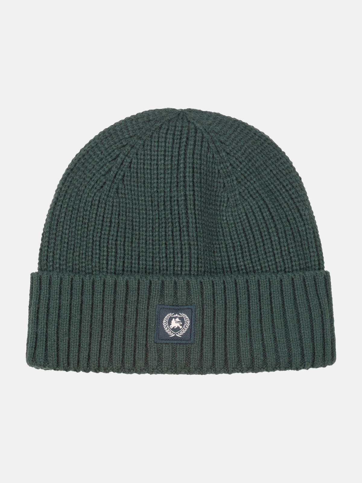 Soft and flexible knitted hat, plain-colored