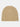 Warm, flexible knitted beanie made from robust blended fabric