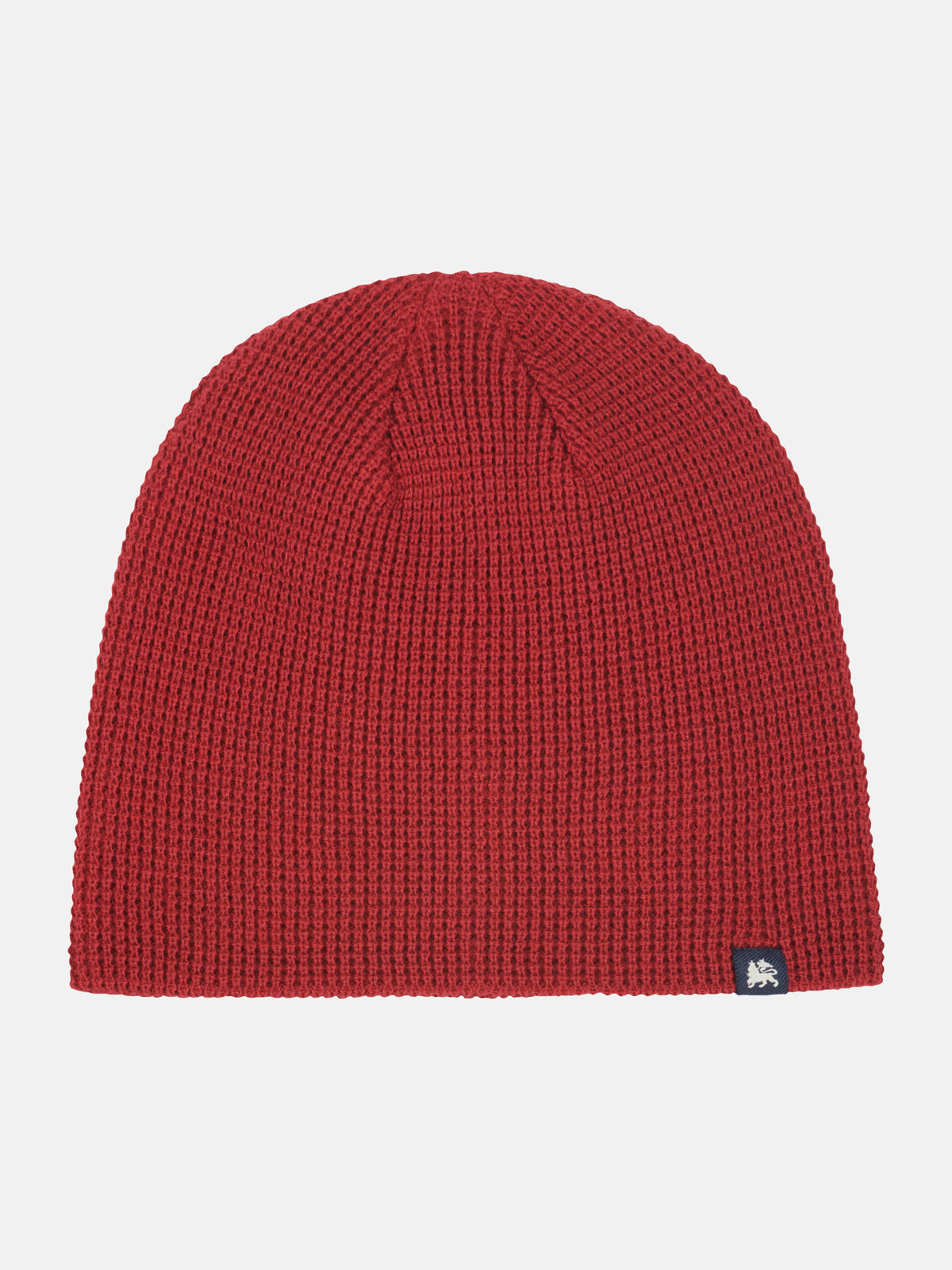 Warm, flexible knitted beanie made from robust blended fabric