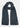 Knitted scarf made of warming synthetic fiber with a flexible structure