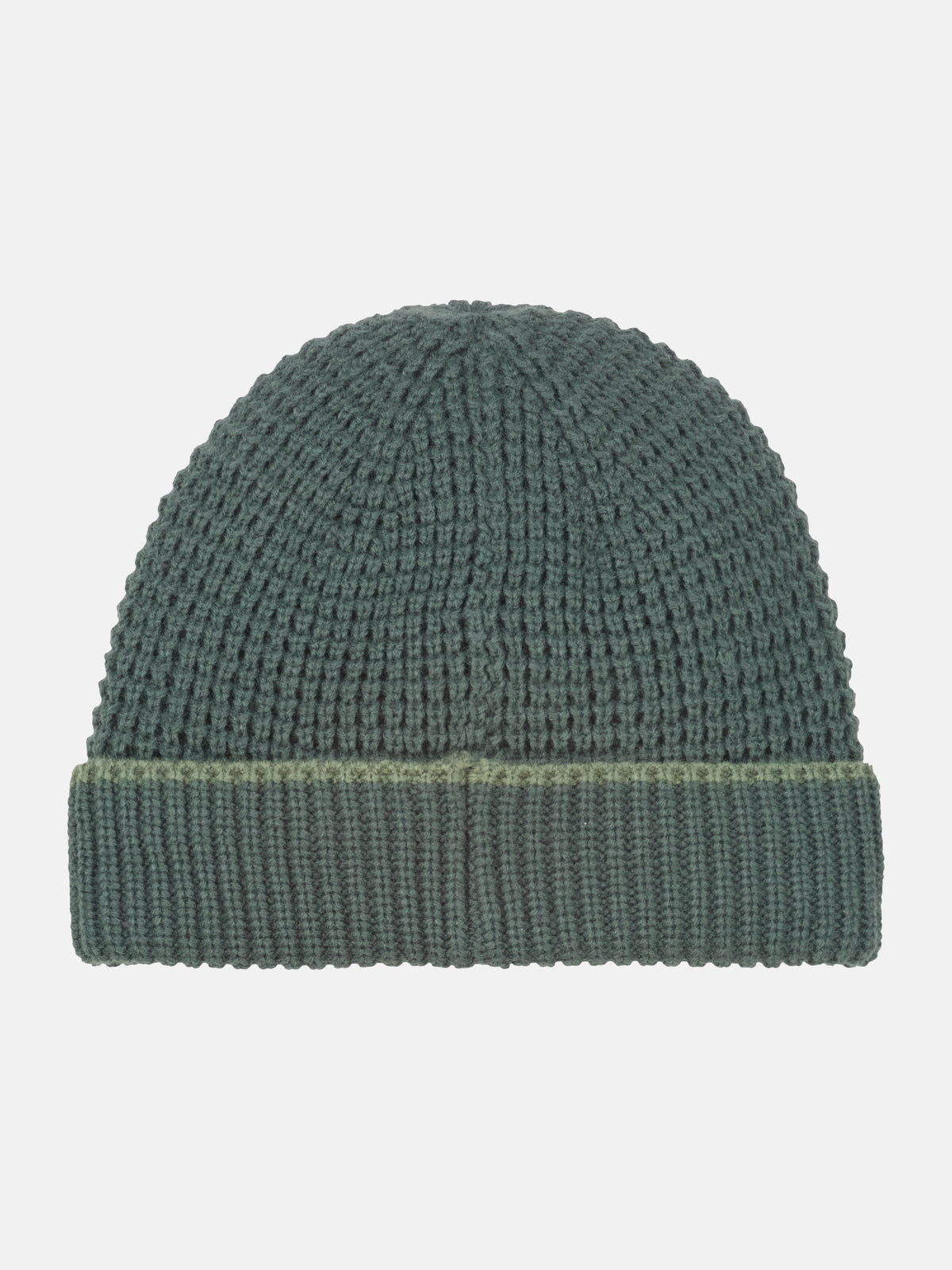 Strickmütze mit hohem Umschlag aus wärmender Kunstfaser