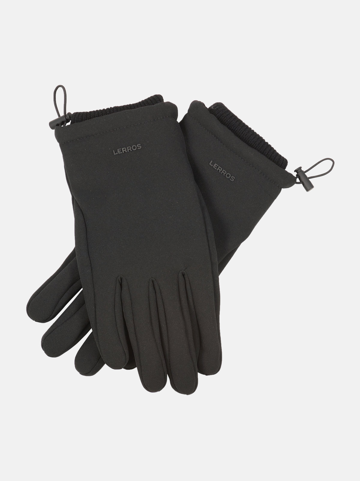 Robuste Handschuhe in Melange-Optik aus Kunstgewebe