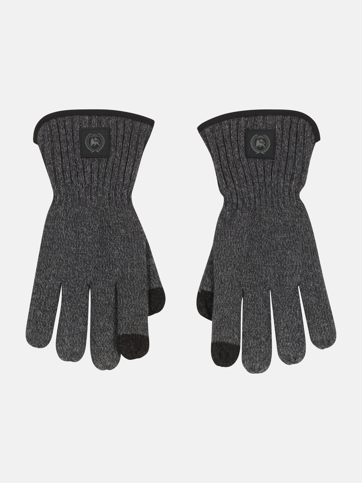 Handschuhe mit Strickstruktur aus Baumwollmix