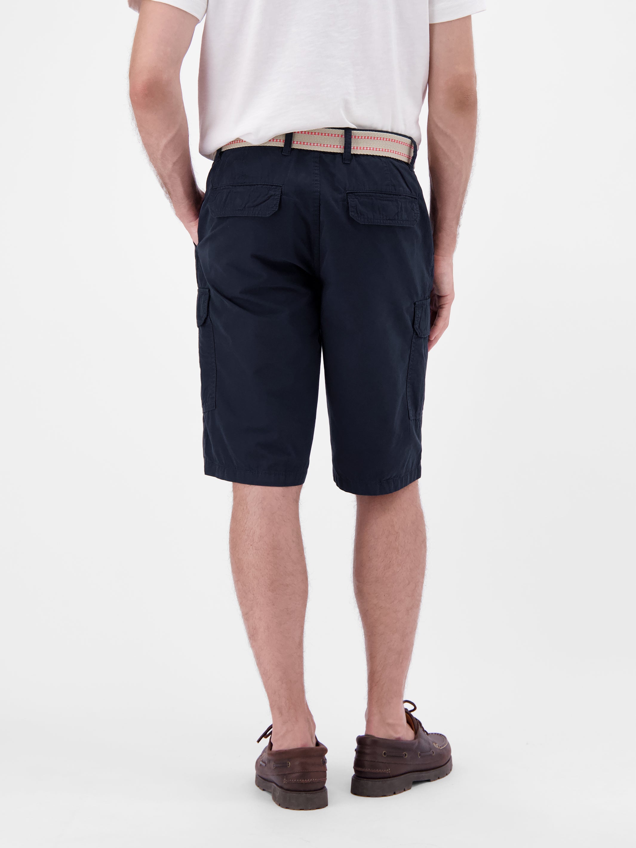 Cargo-Bermuda mit Gürtel - LERROS