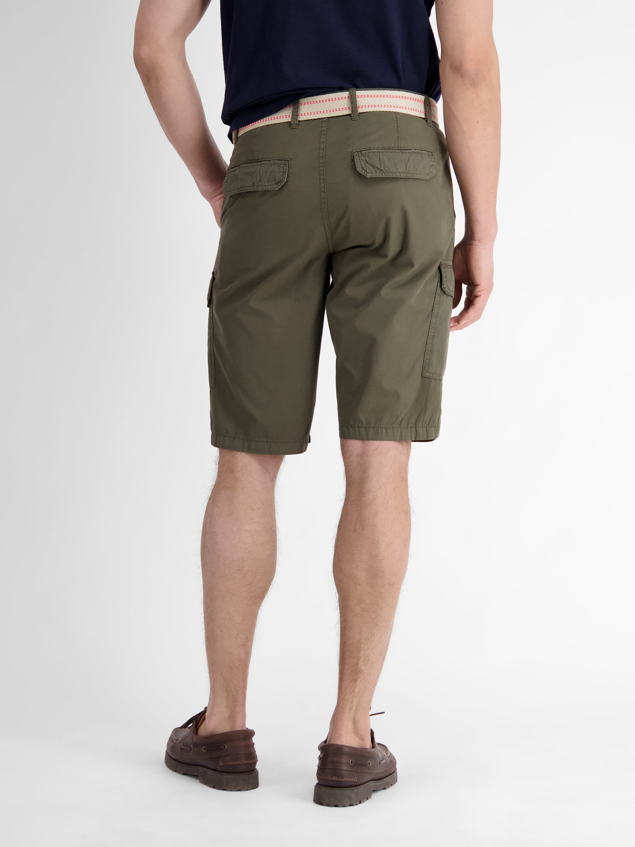 Cargo-Bermuda mit Gürtel - LERROS