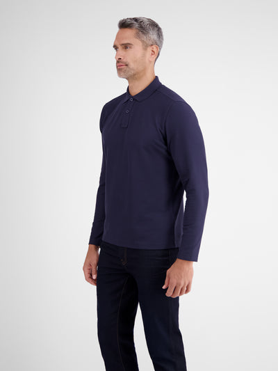 LRS longsleeve polo in “Cool &amp; Dry” piqué quality