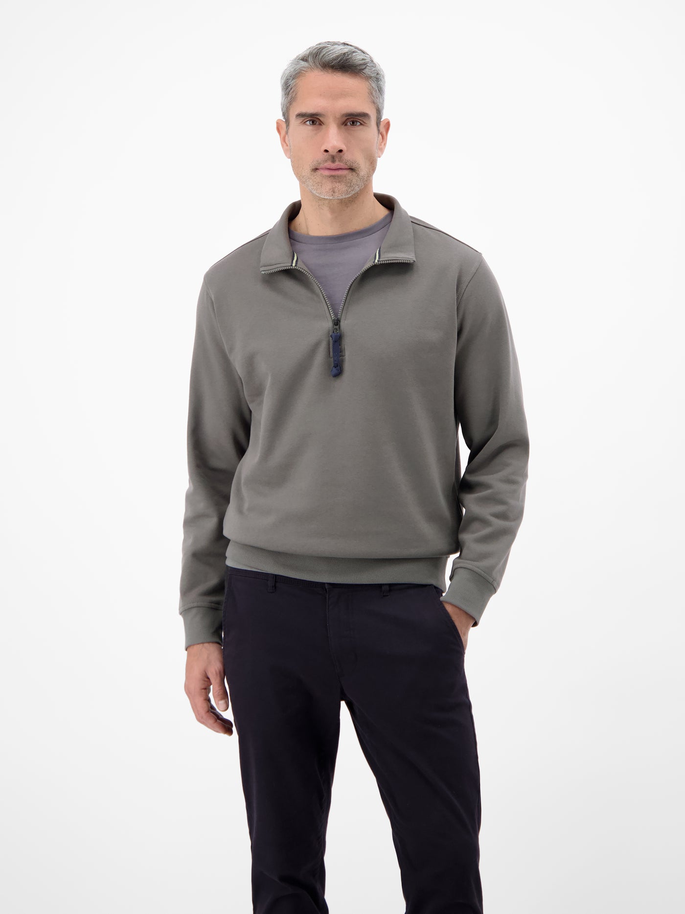 Klassischer Sweat Troyer - Sweatshirt