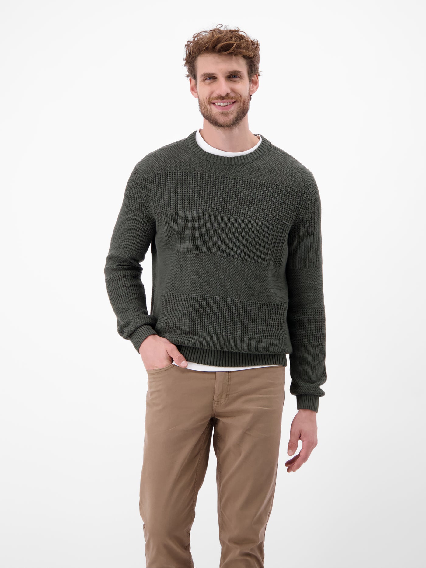Herren Strickpullover - LERROS