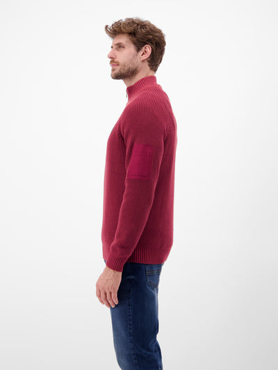 Herren Stricktroyer, grob gerippt - LERROS