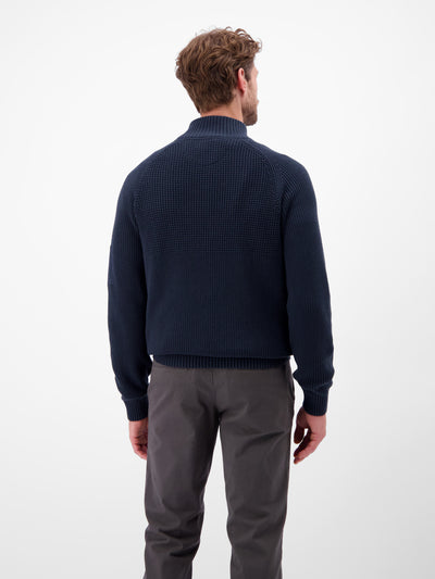 Herren Stricktroyer, grob gerippt - LERROS