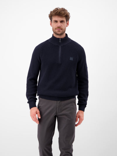Herren Stricktroyer, grob gerippt - LERROS