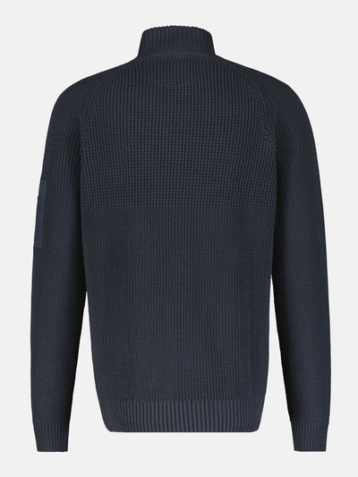 Herren Strickjacke, grob gerippt - LERROS