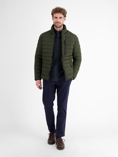 Herren Strickjacke, grob gerippt - LERROS