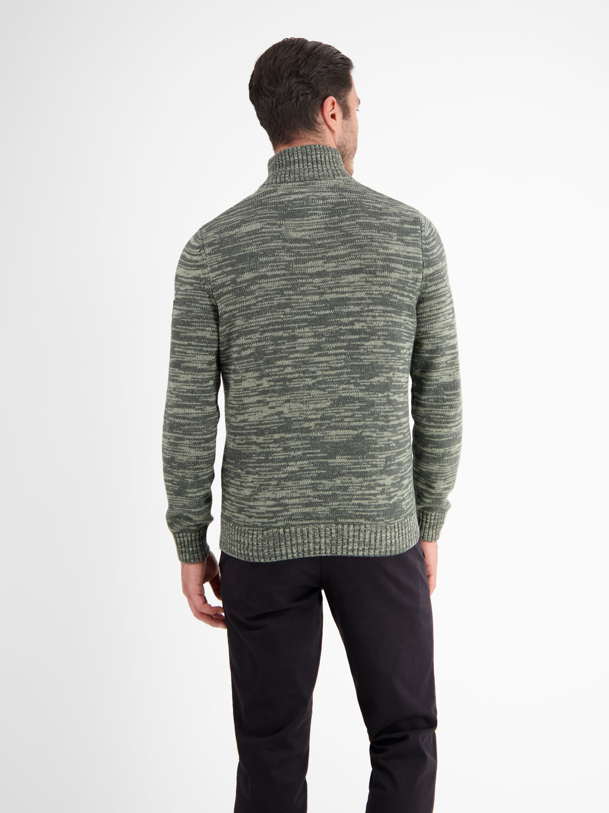 Herren Stricktroyer mit Zopfmuster - Strick Troyer