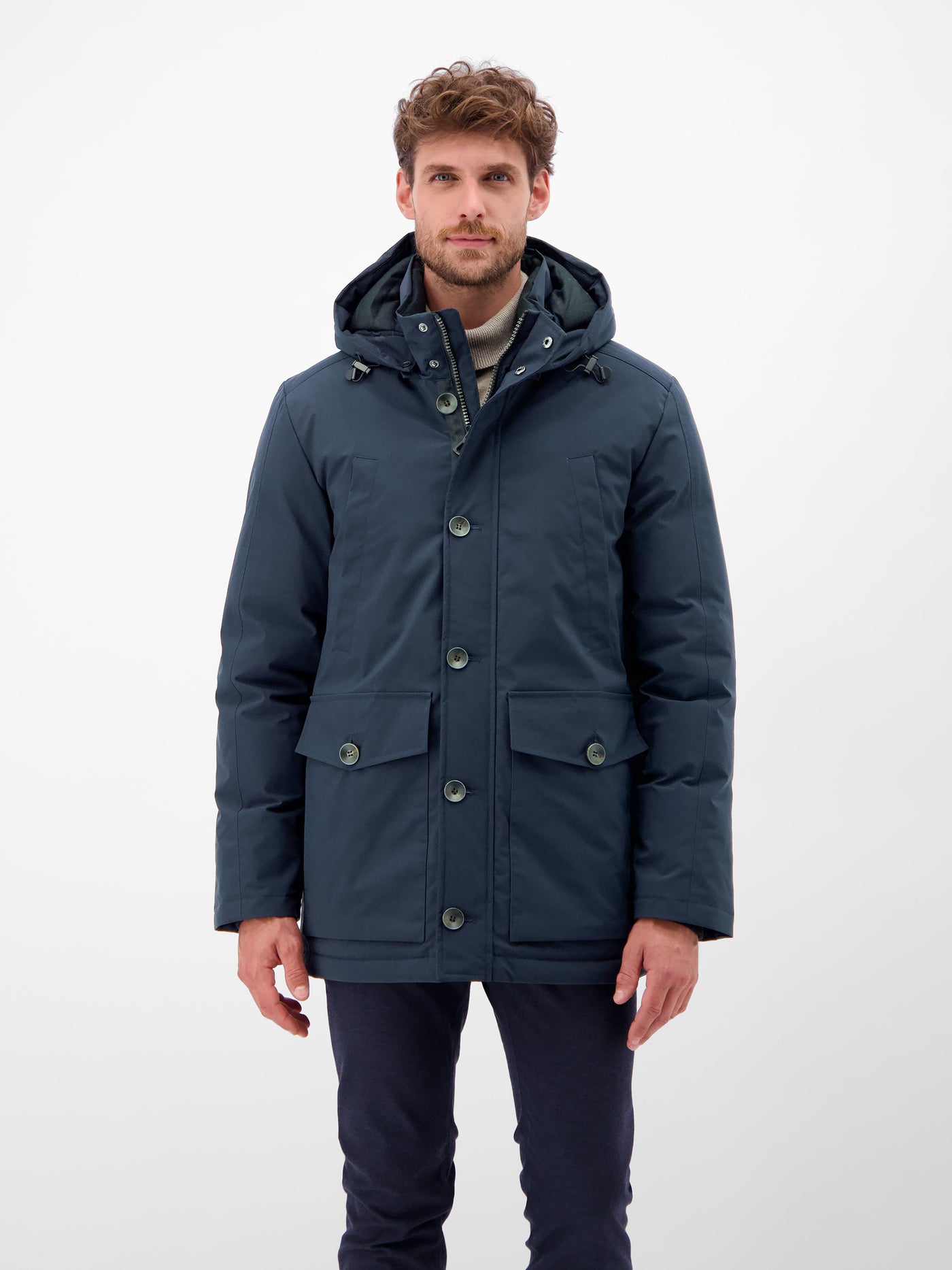Herren Parka mit Kapuze - LERROS