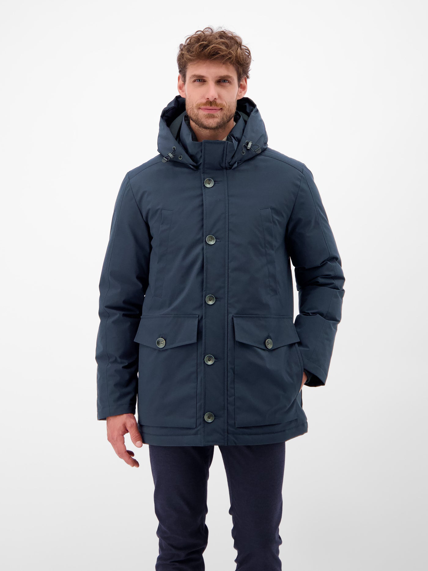 Herren Parka mit Kapuze - LERROS