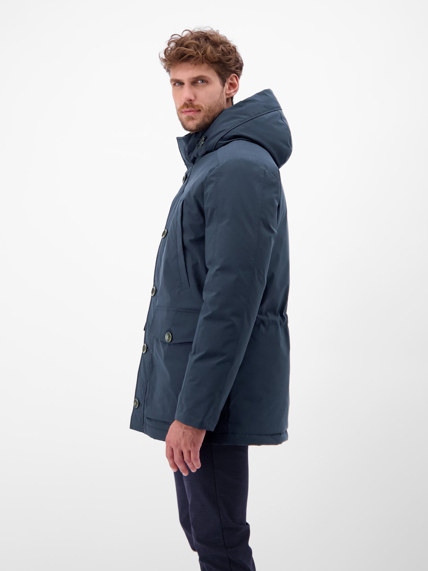 Herren Parka mit Kapuze - LERROS