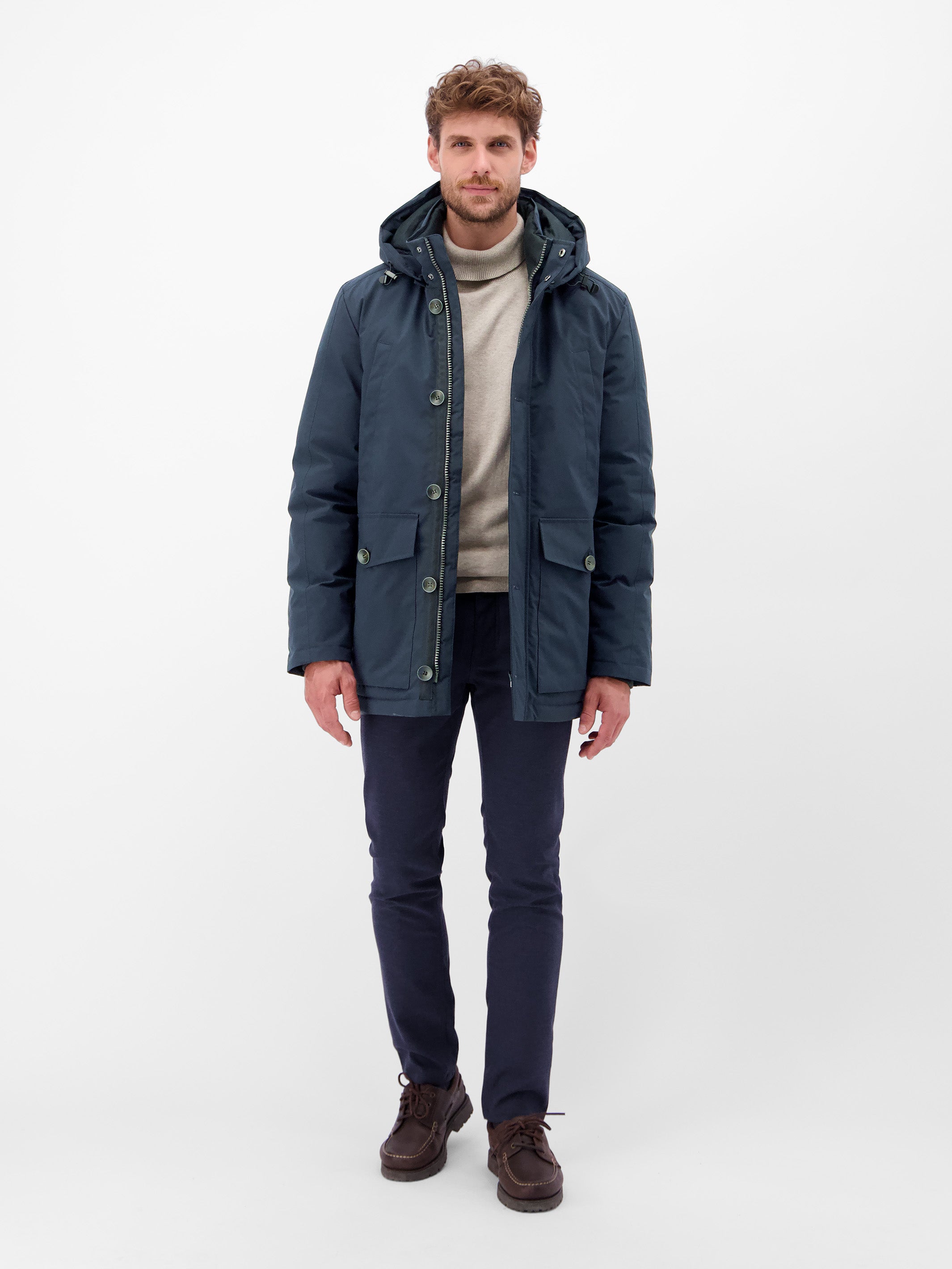 Herren Parka mit Kapuze - LERROS