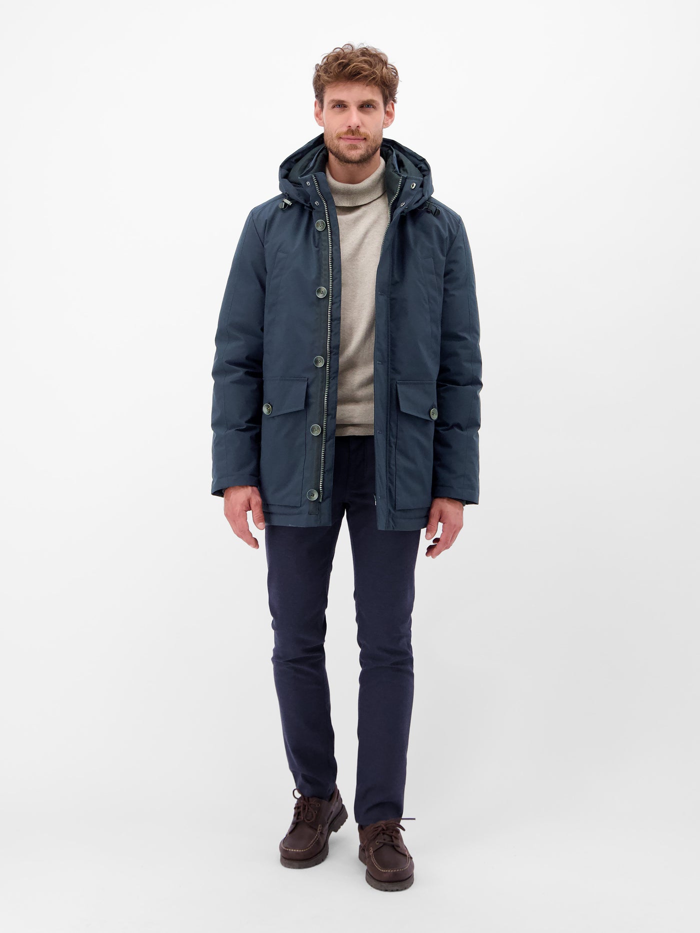 Herren Parka mit Kapuze - LERROS