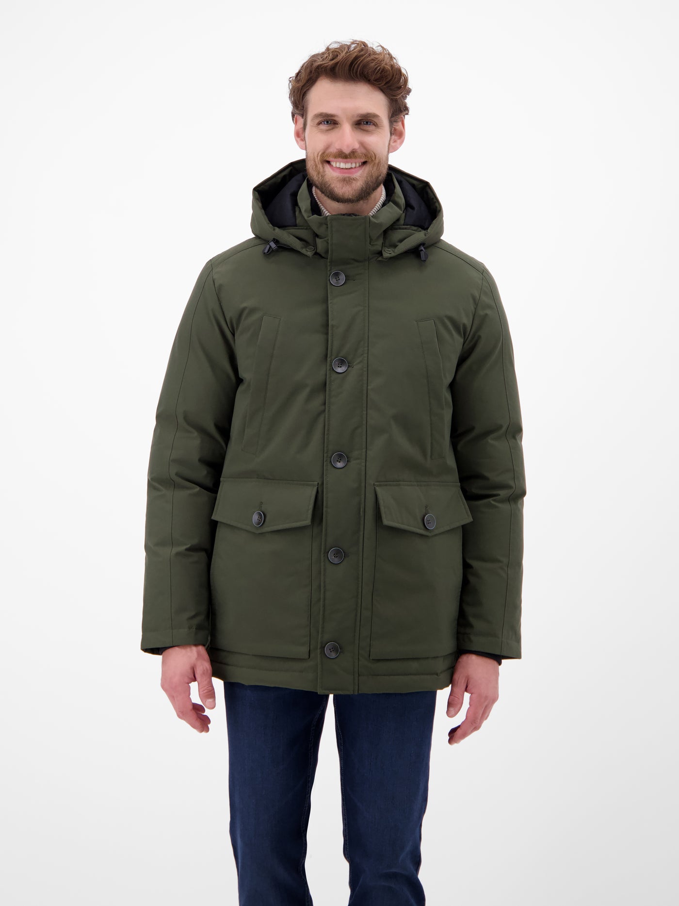 Herren Parka mit Kapuze - LERROS