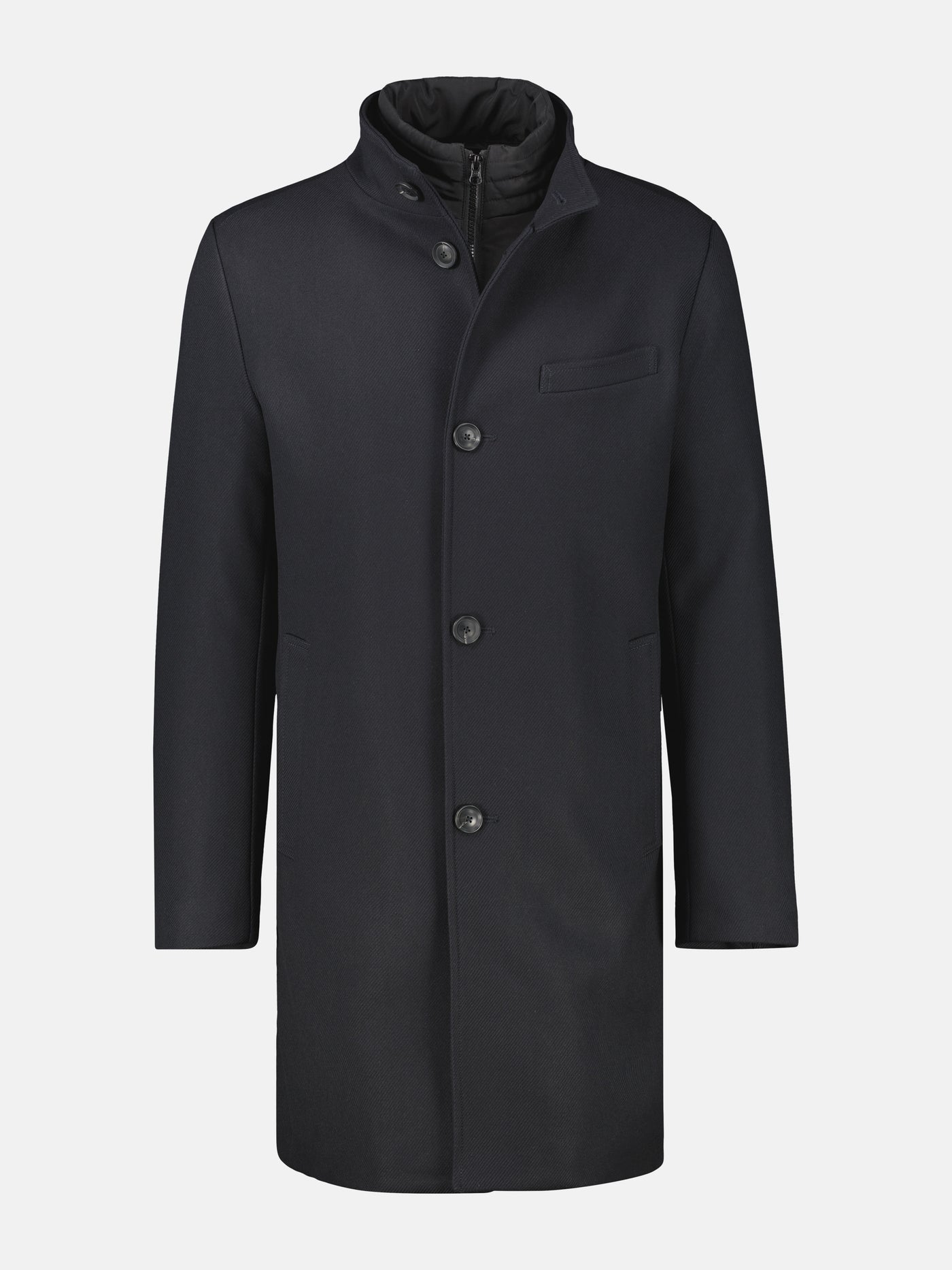 Herren-Mantel mit herausnehmbaren Westeneinsatz - LERROS