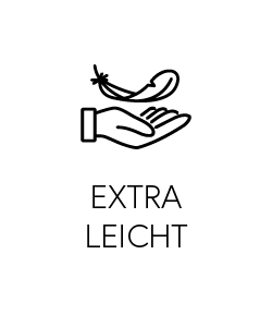 Leichtes Tragegefühl