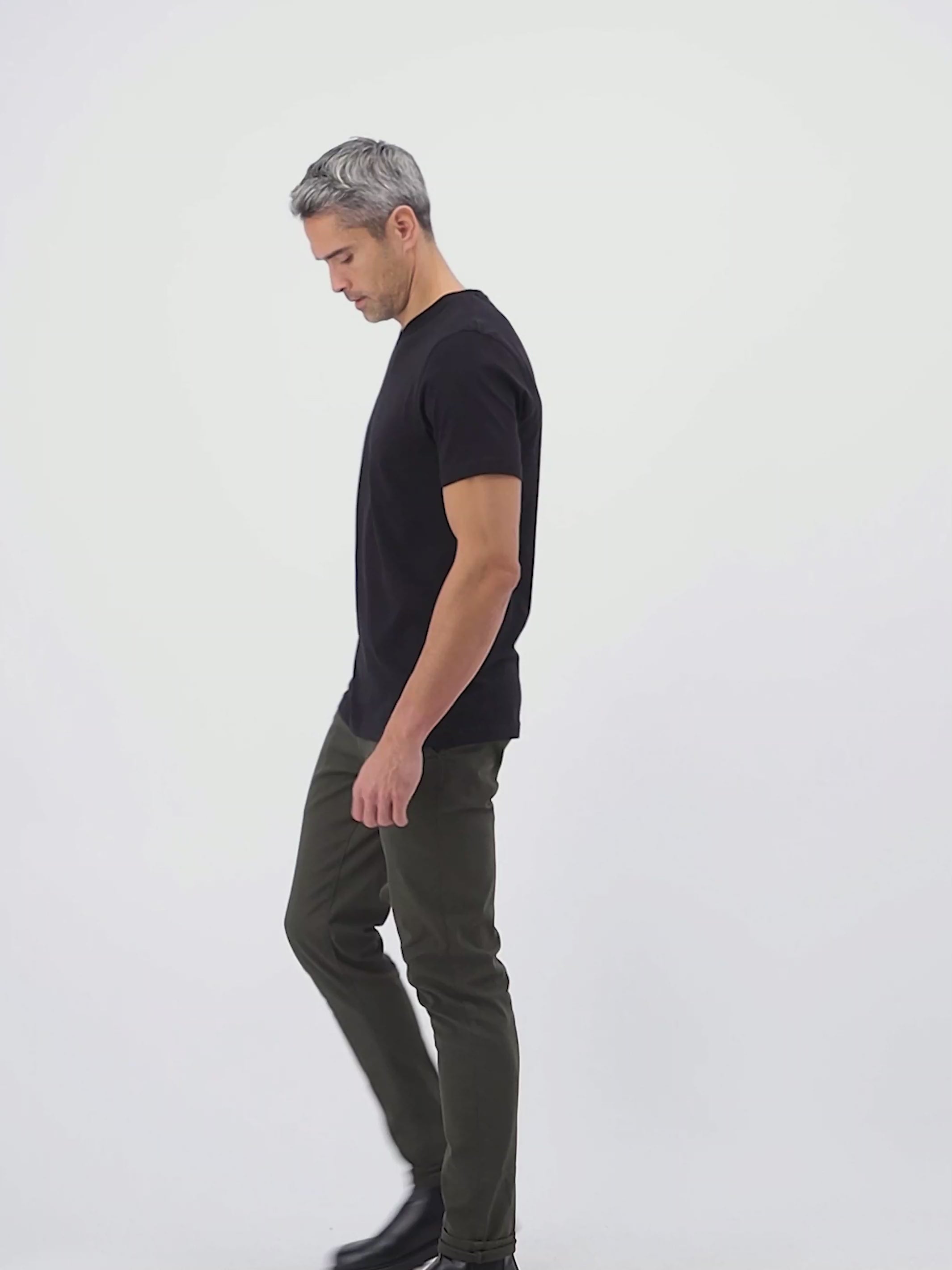 Doppelpack Herren T-Shirt, V-Neck in Premium Baumwollqualität