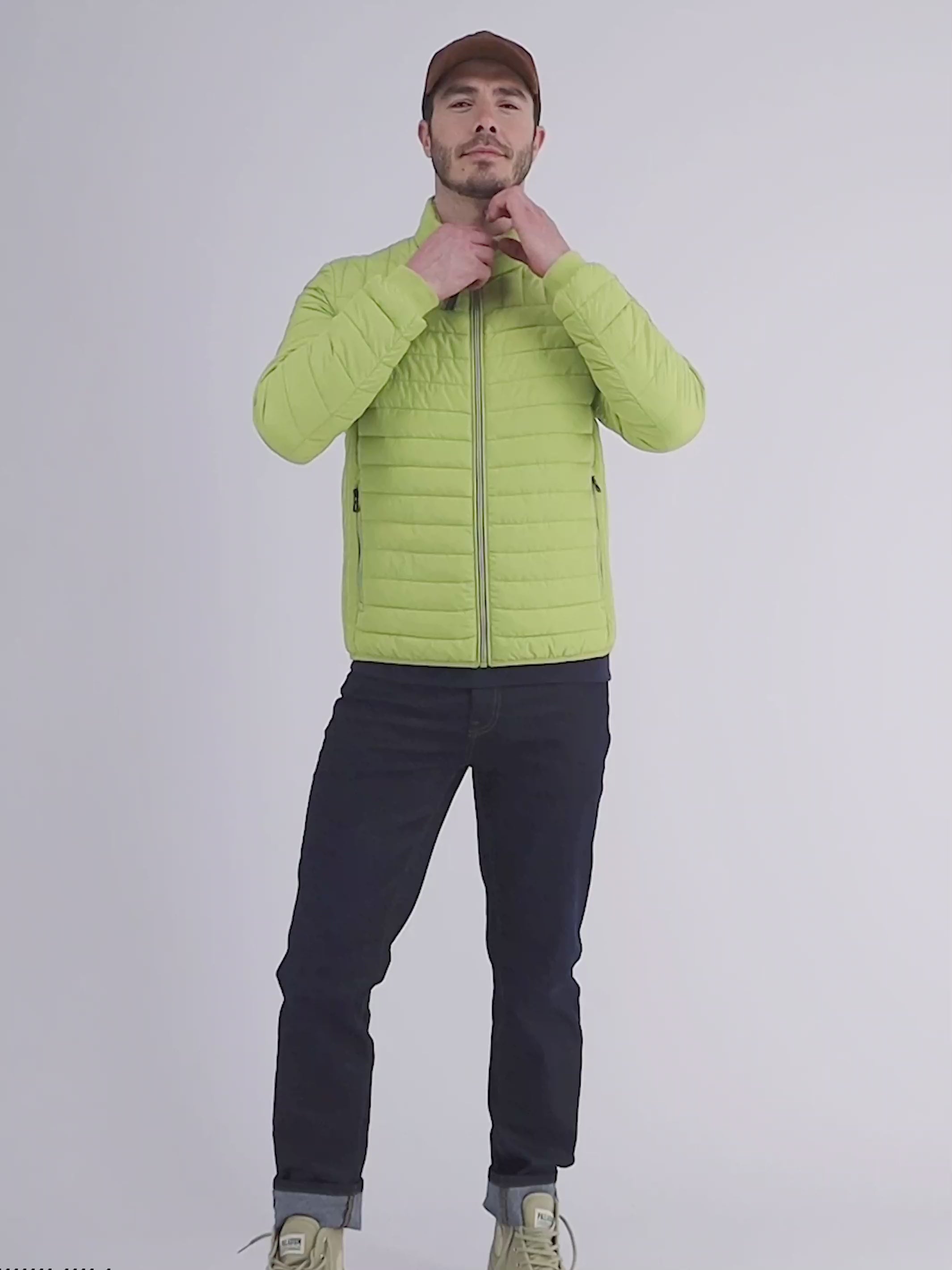 Wattierter Steppblouson
