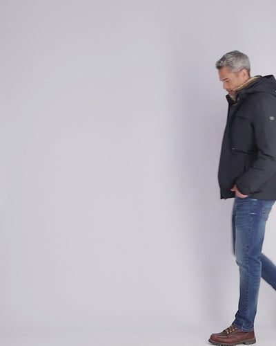 Herrenjacke mit herausnehmbarer Innenjacke