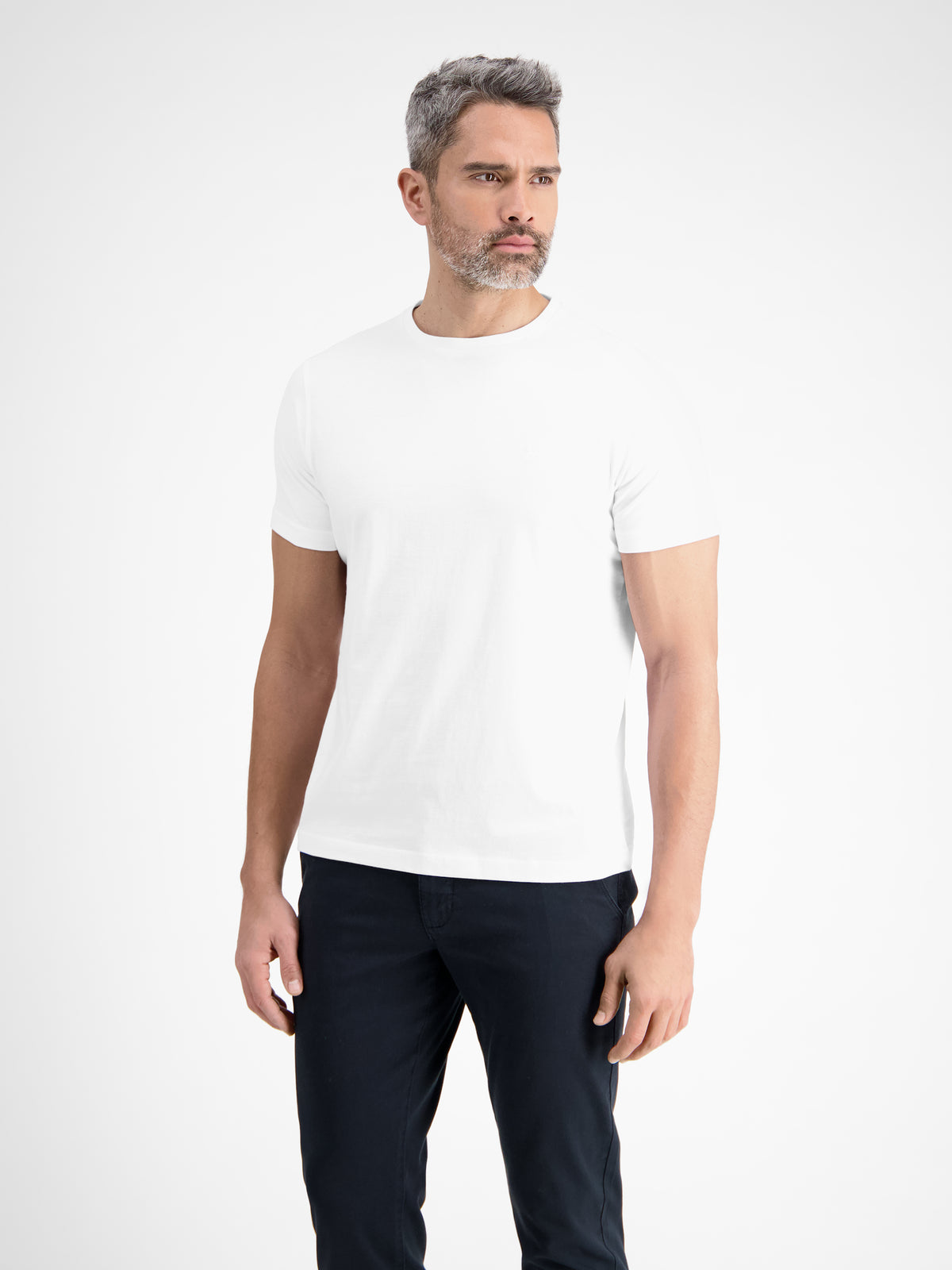 Klassisches Rundhals Herren T-Shirt - LERROS