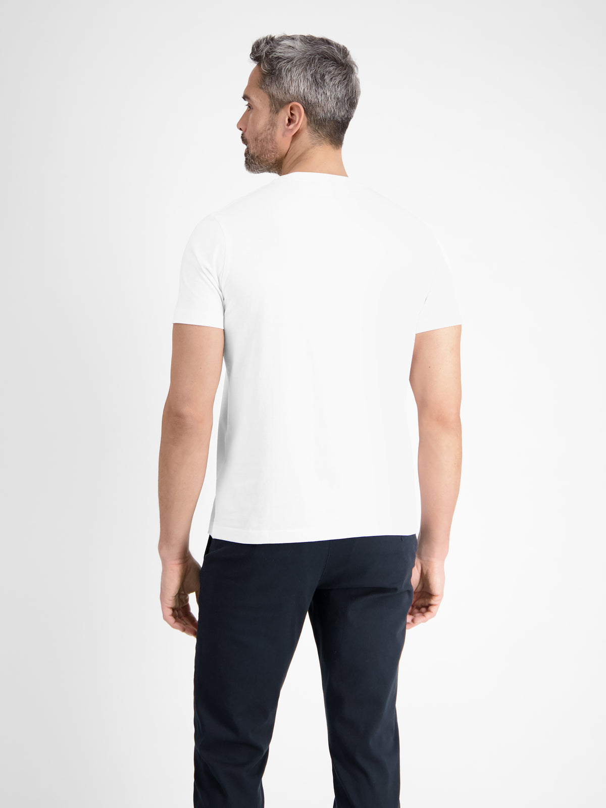 Klassisches Rundhals Herren T-Shirt - LERROS