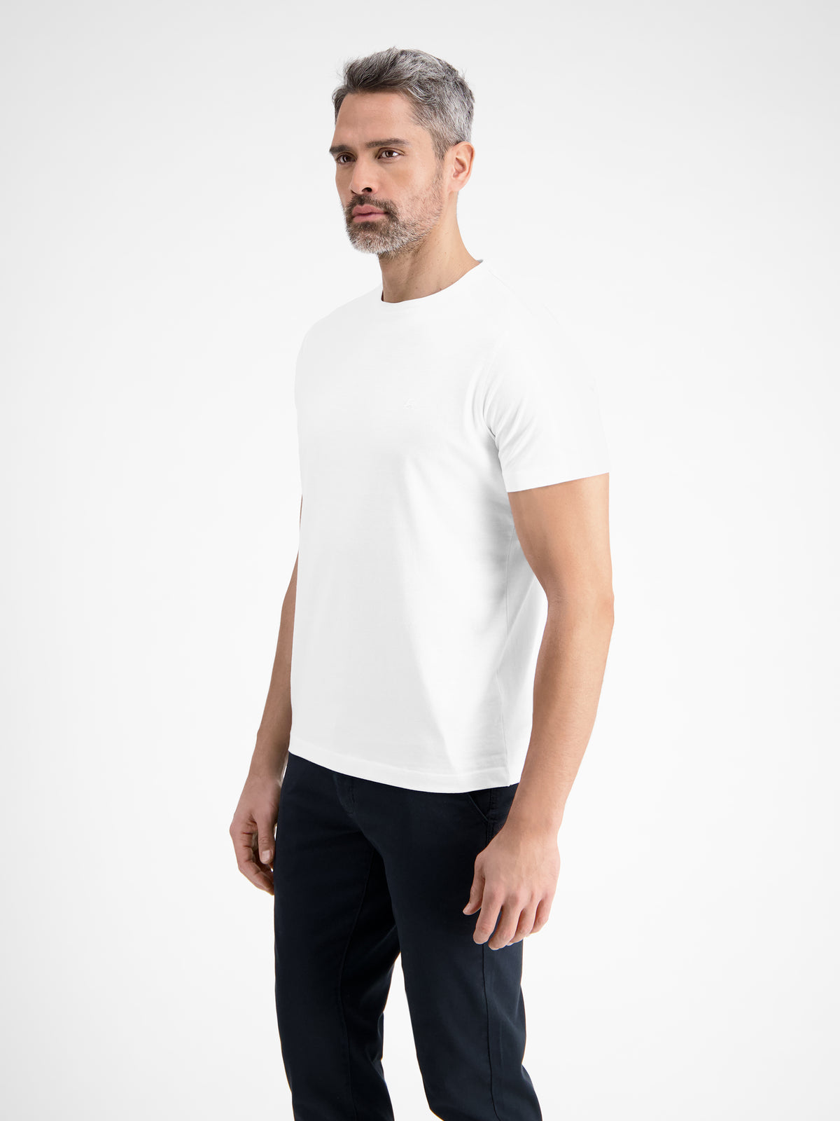 Klassisches Rundhals Herren T-Shirt - LERROS